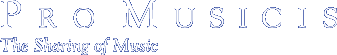Pro Musicis: The Sharing of Music